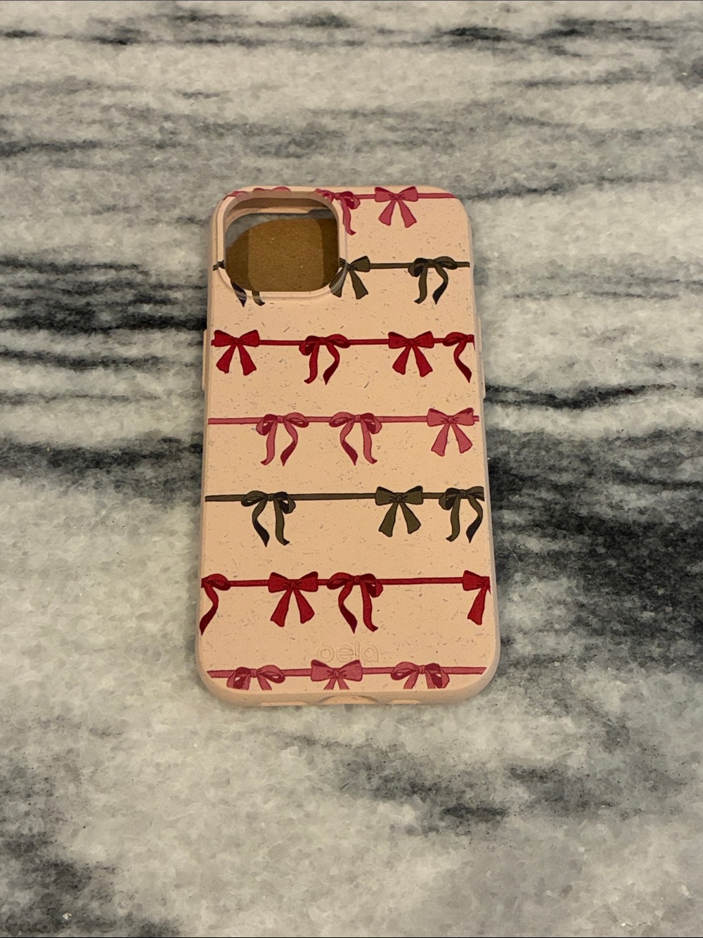 Pela Holiday Bows Case for iPhone 17e